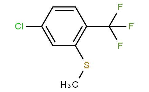 4-Chloro-2-methylthio-1-(trifluoromethyl)benzene